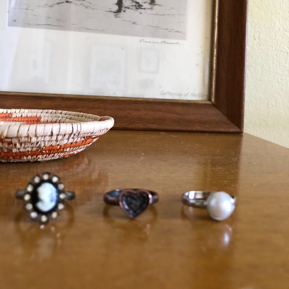 ASOS Ring Trio Set - Picture 2 of 2